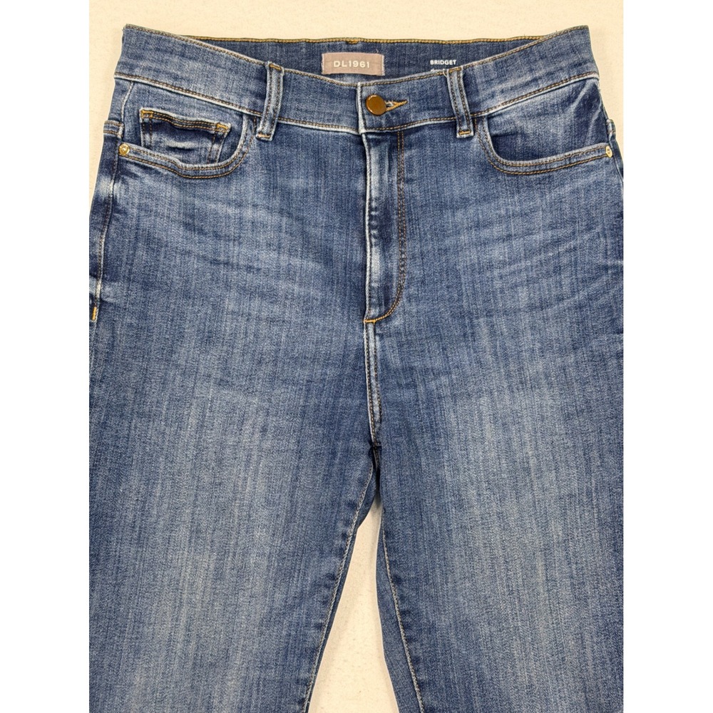 DL1961 Bridget Bootcut Jeans Womens 30 Blue High Rise Instasculpt Seaford 12162 - Picture 12 of 12